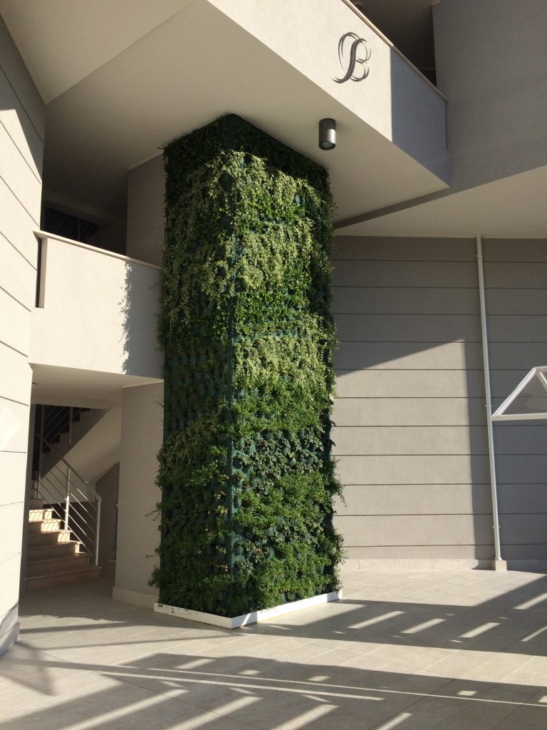 Tea – Complesso residenziale – Giardino verticale